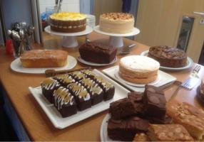 Cakes for Wotton Town Hall teas
